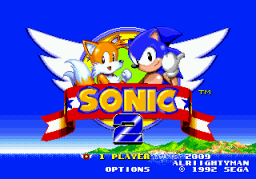 Sonic 2 - S3 Edition Title Screen